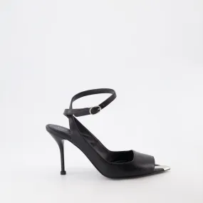 Punk Heel Strap Sandals