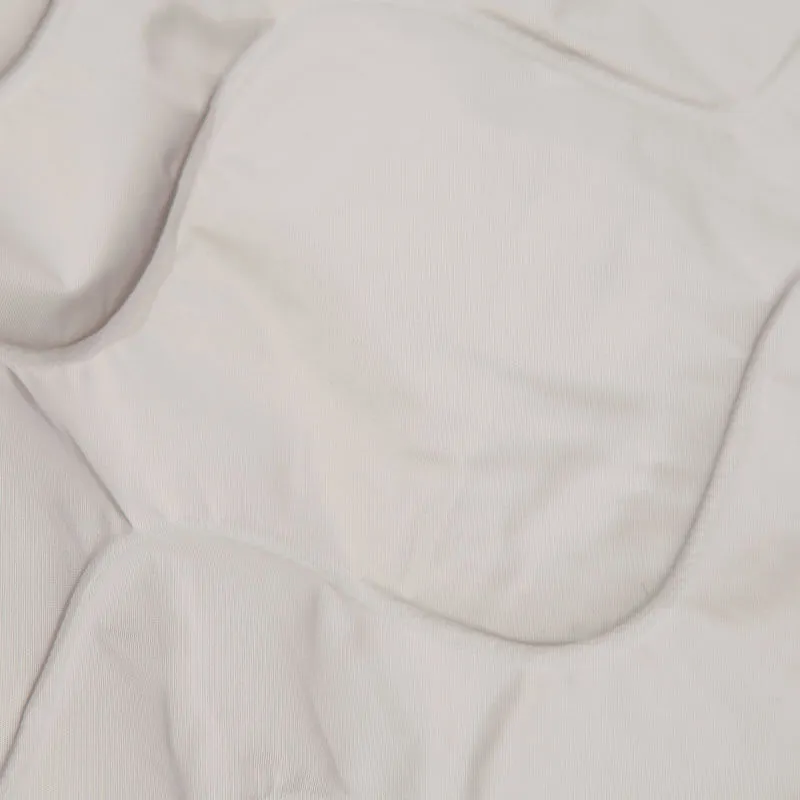 Quilt-Like Overall - Greige