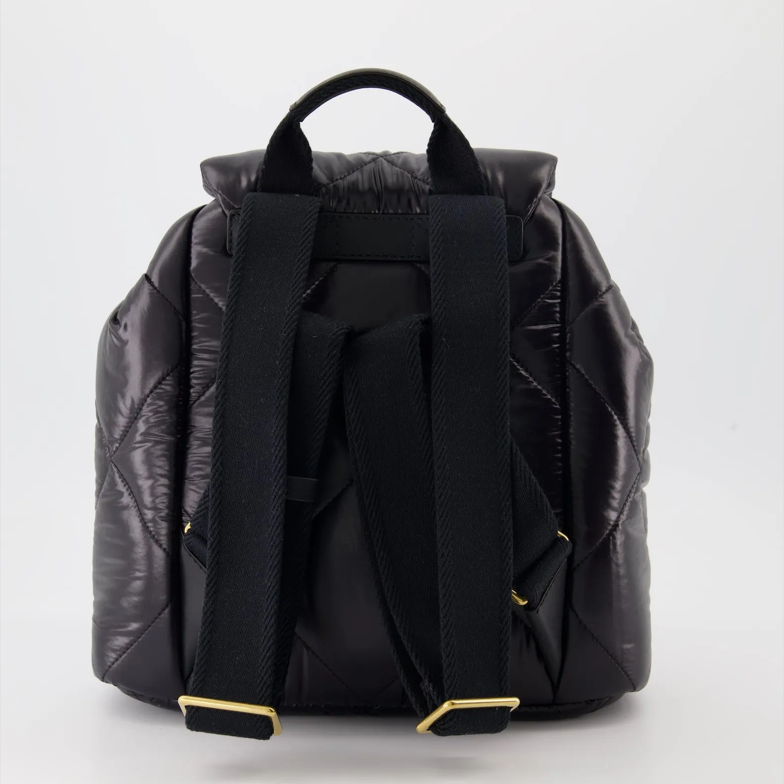 Quilted Nylon Backpack