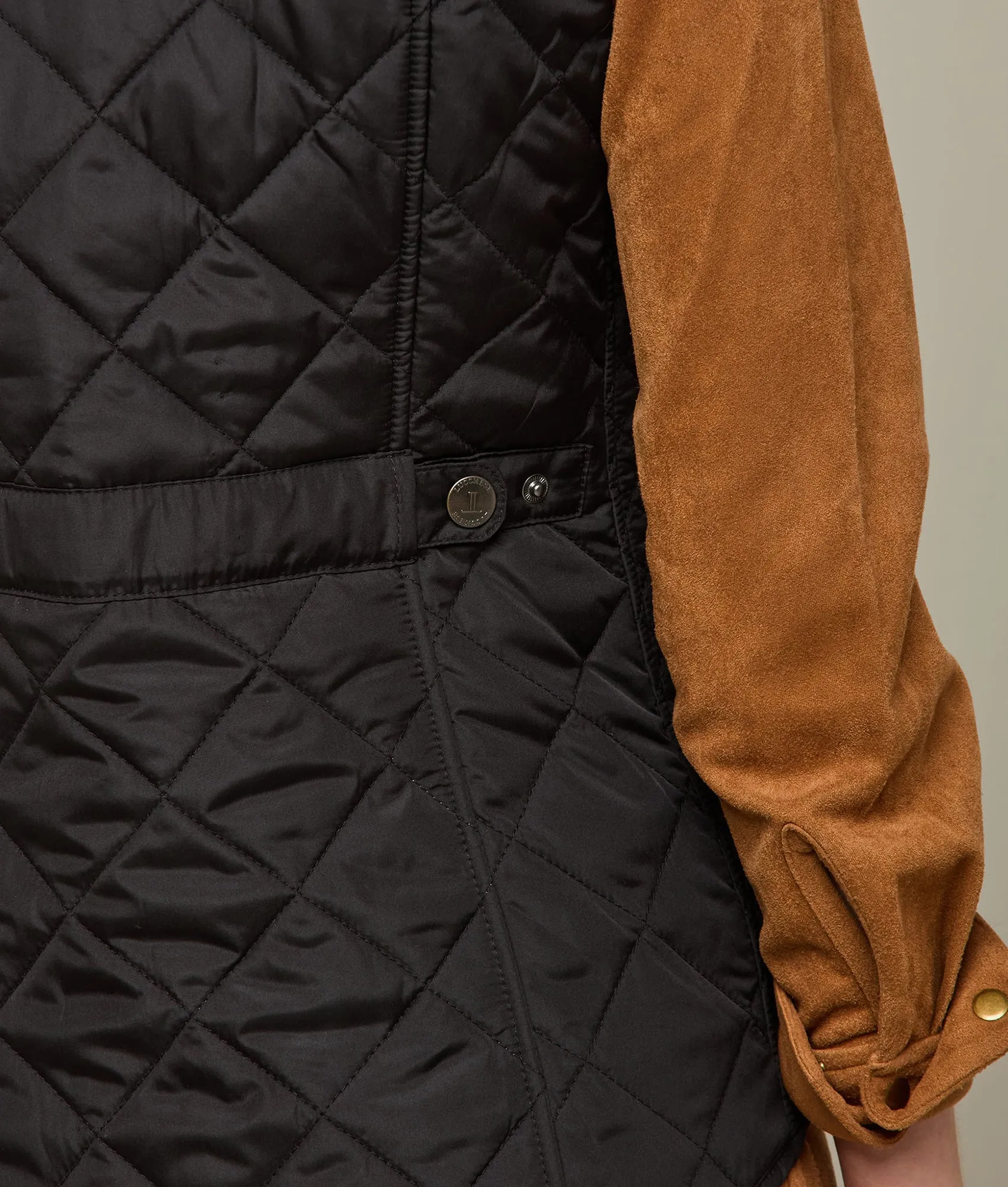 Quilted Vest :: Black