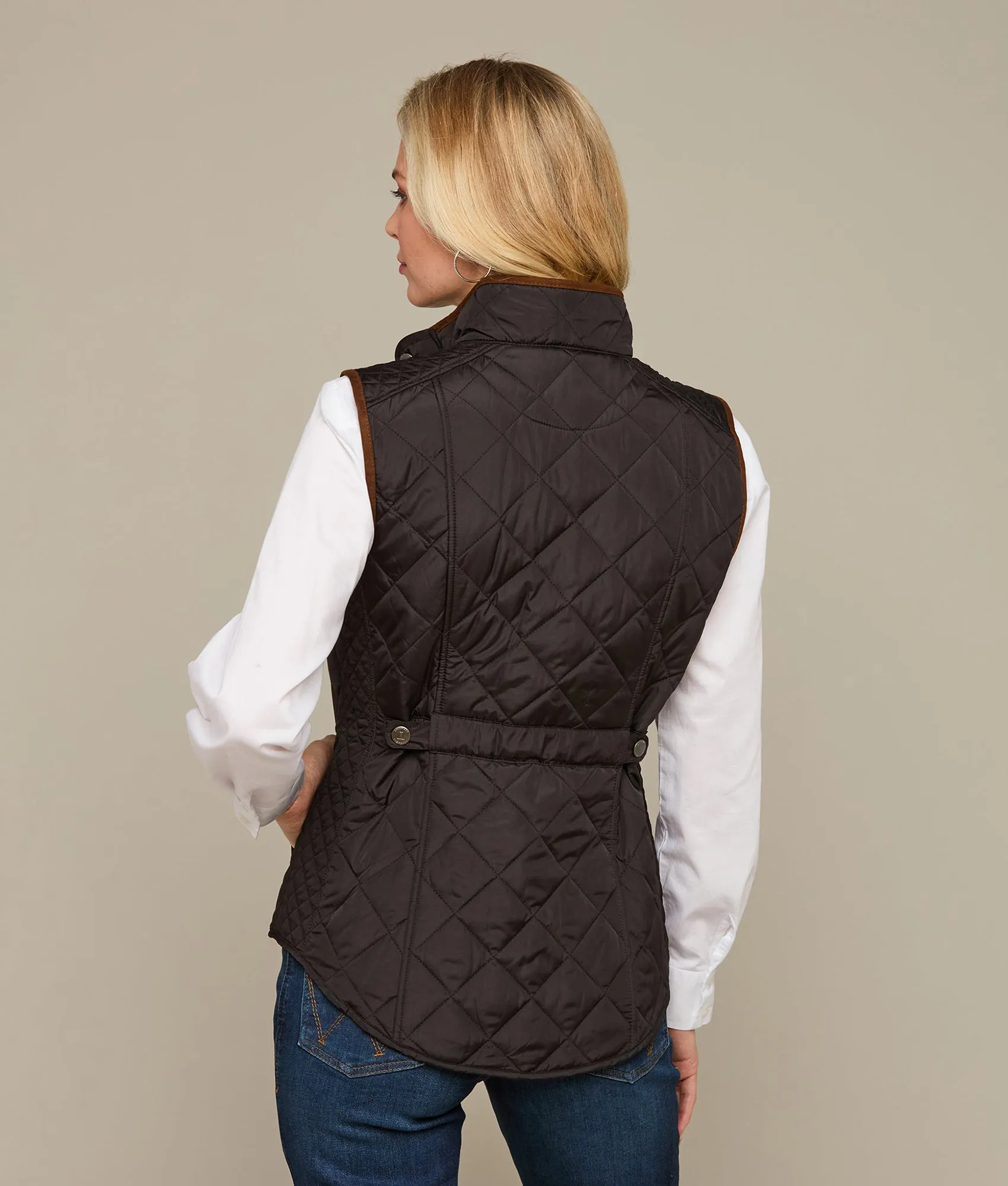 Quilted Vest :: Black