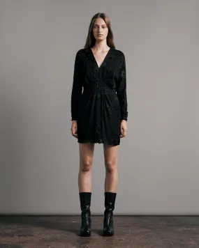 Rag & Bone -  Eloise Burnout Mini Dress - Dress