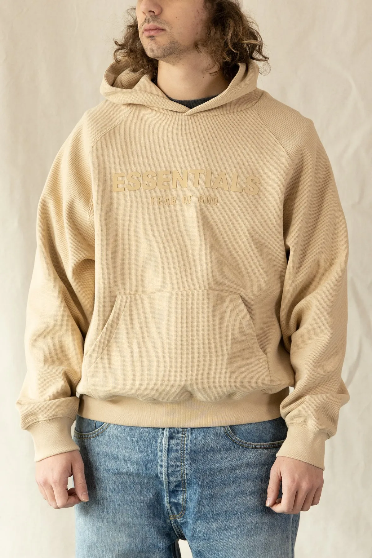 Raglan Hoodie - Sand