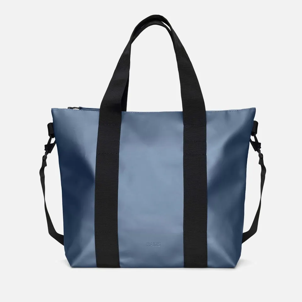 Rains W3 Patent Shell Mini Tote Bag | Coggles