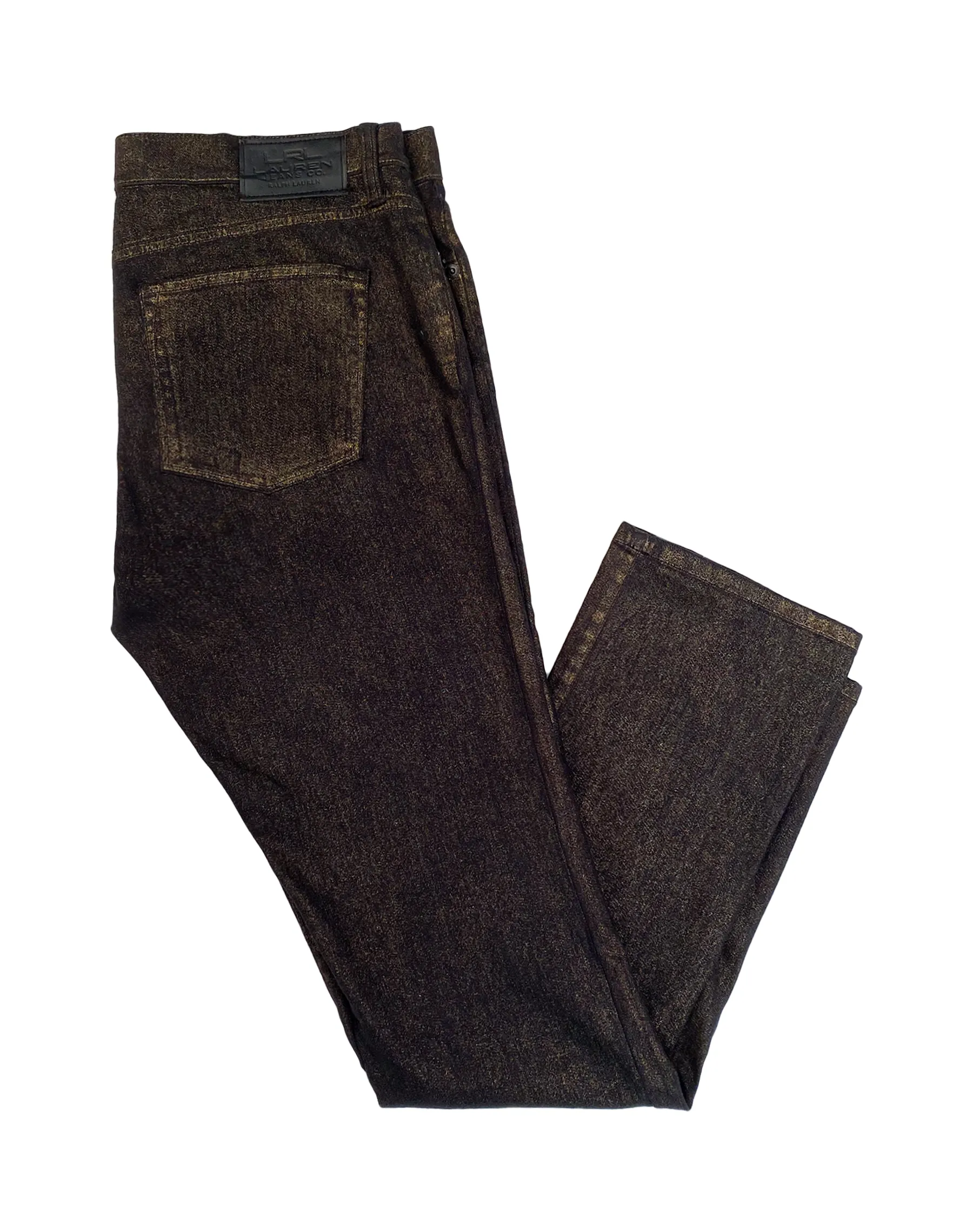 RALPH LAUREN BLACK GLIMMER JEANS (W34 L31)
