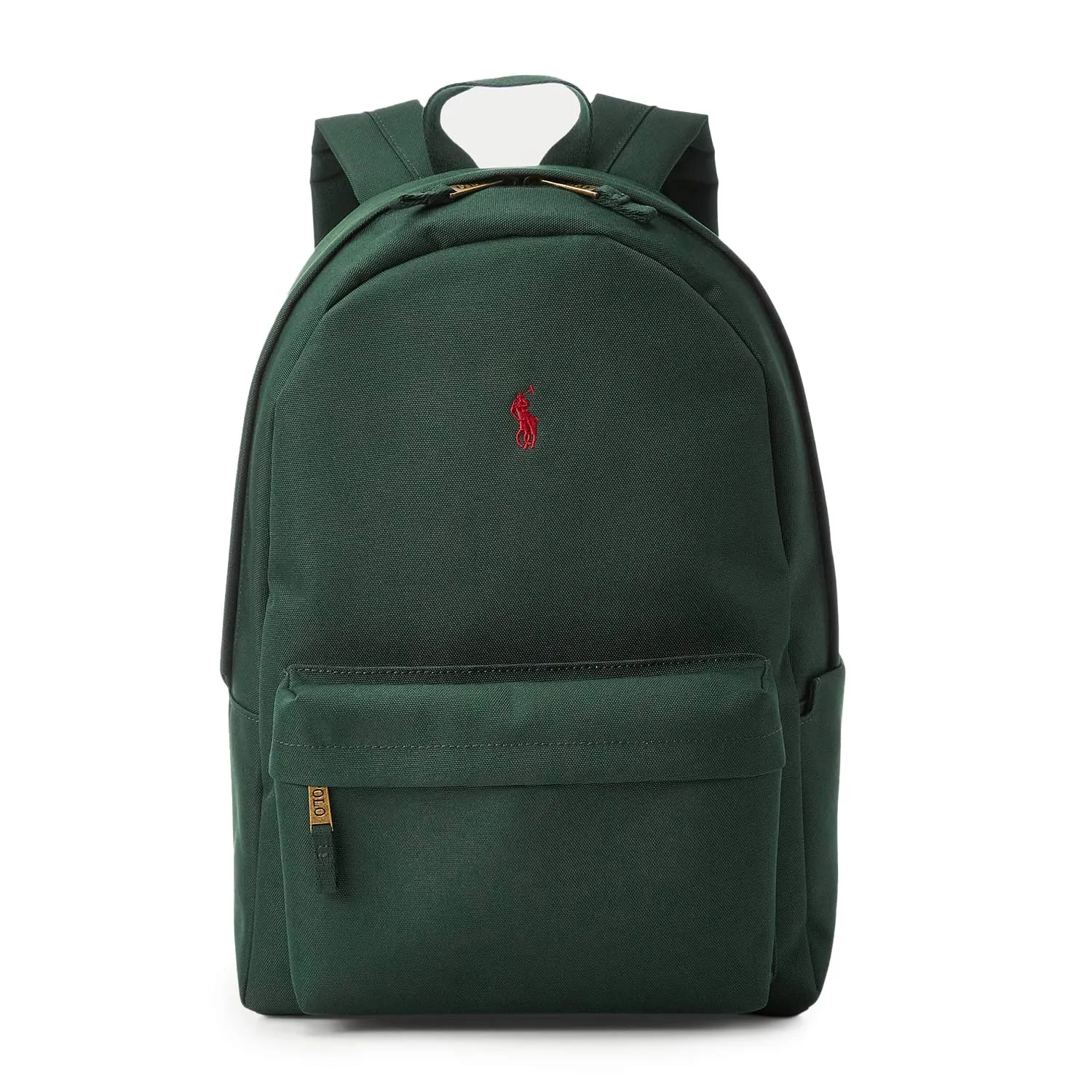 Ralph Lauren Green Backpack With Red Ralph Lauren Pony