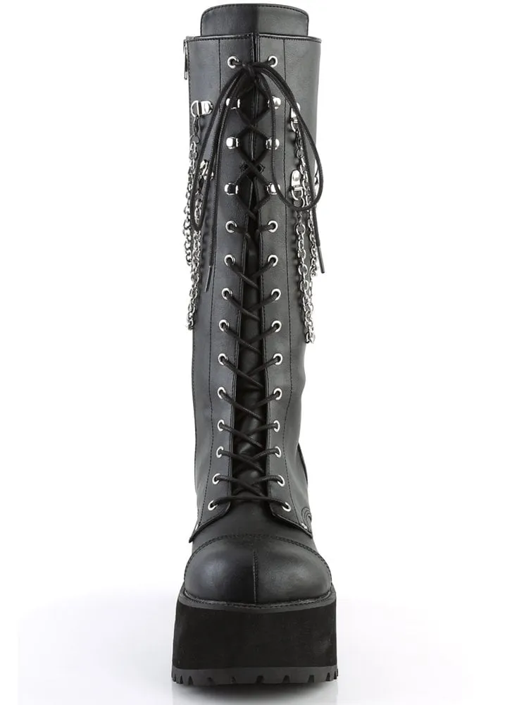 Ranger 303 Gothic Knee High Platform Boot