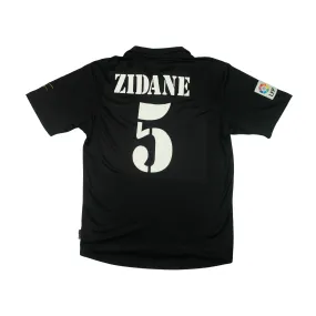 Real Madrid Original Zidane 2001/2002 Adidas Centenary Away Football Shirt Large