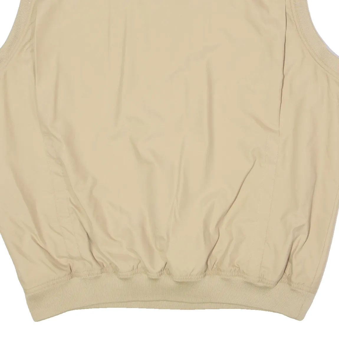 REEBOK Golf Mens Pullover Gilet Beige 90s M