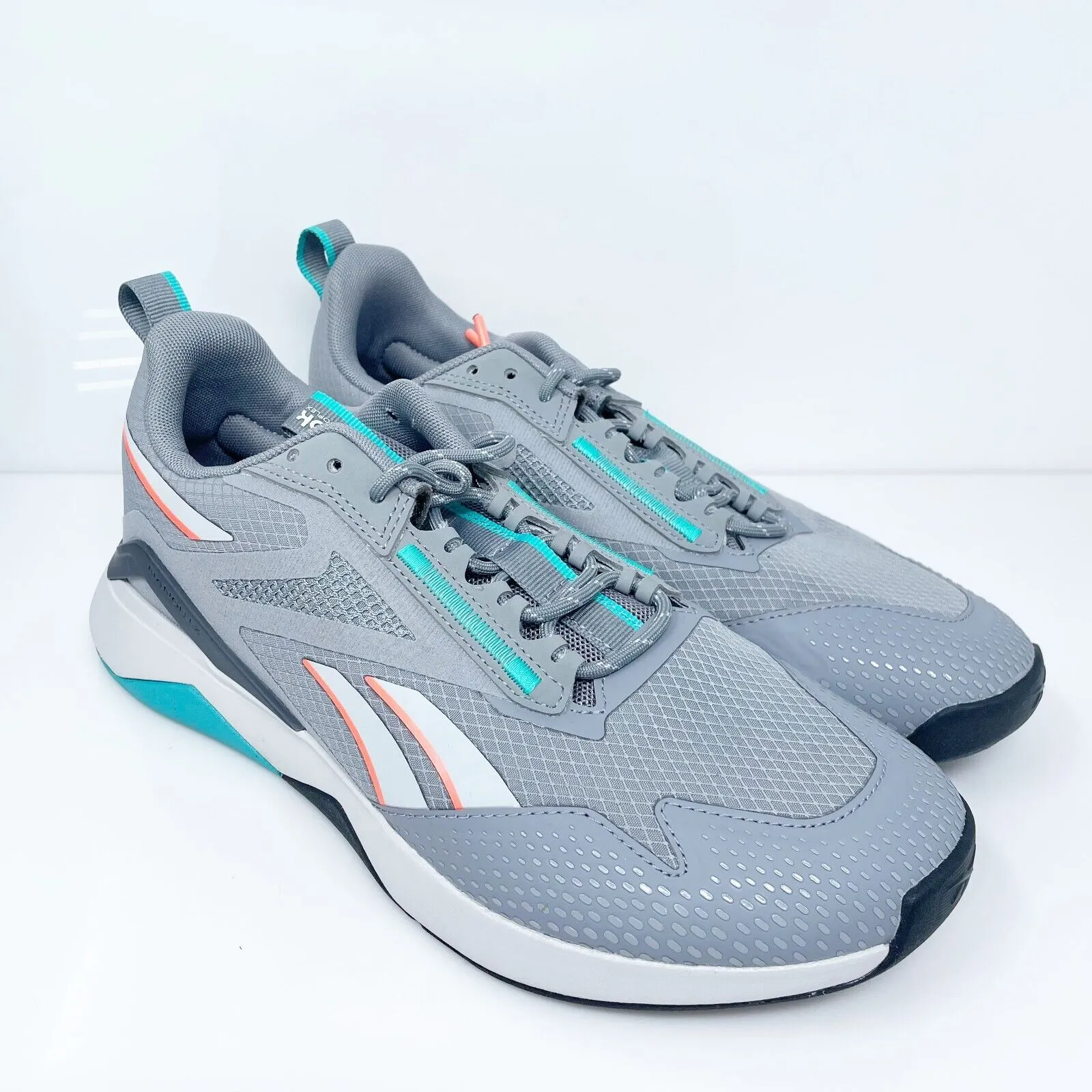 Reebok Womens Nanoflex Adventure TR GY9781 Gray Running Shoes Sneakers Size 8.5