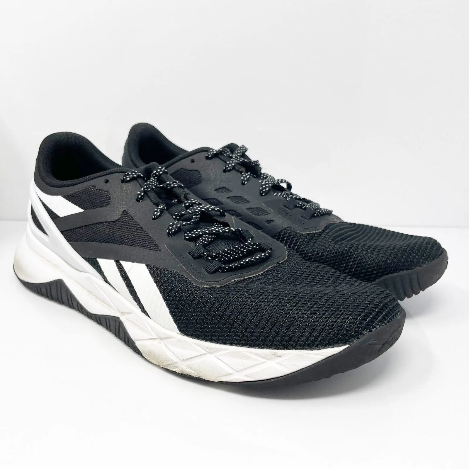 Reebok Womens Nanoflex TR FZ0679 Black Running Shoes Sneakers Size 11