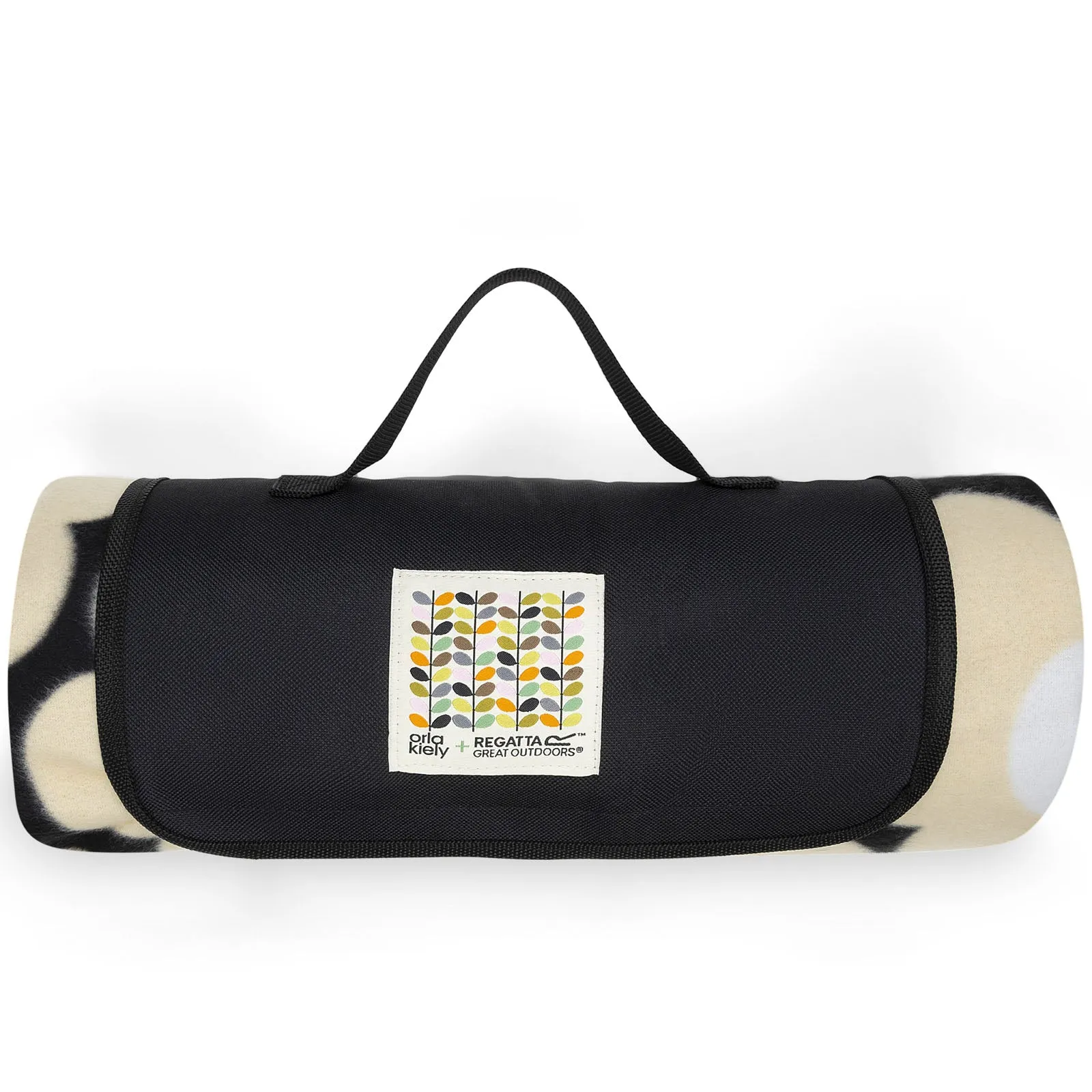 Regatta Orla Kiely Roll Away & Carry Camping Picnic Blanket Rug Mat