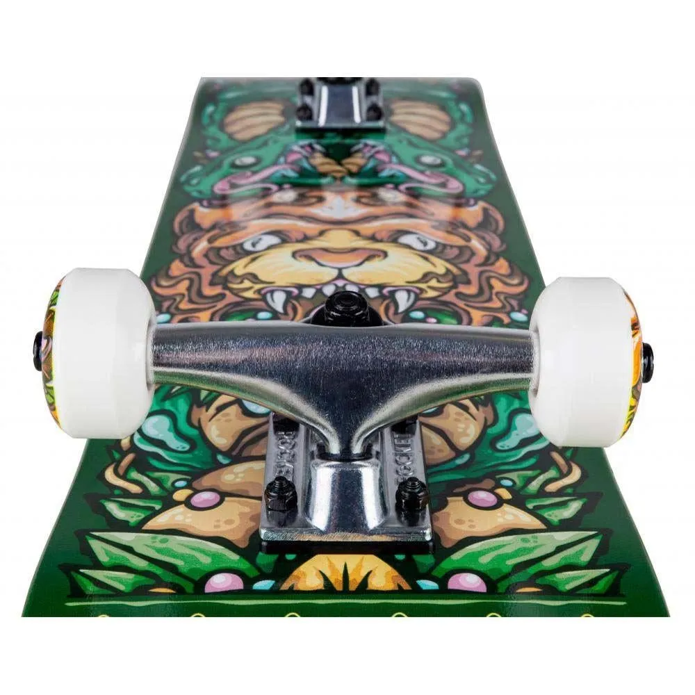 Rocket Skateboards Wild Pile-up Factory Complete Skateboard Green 7.5