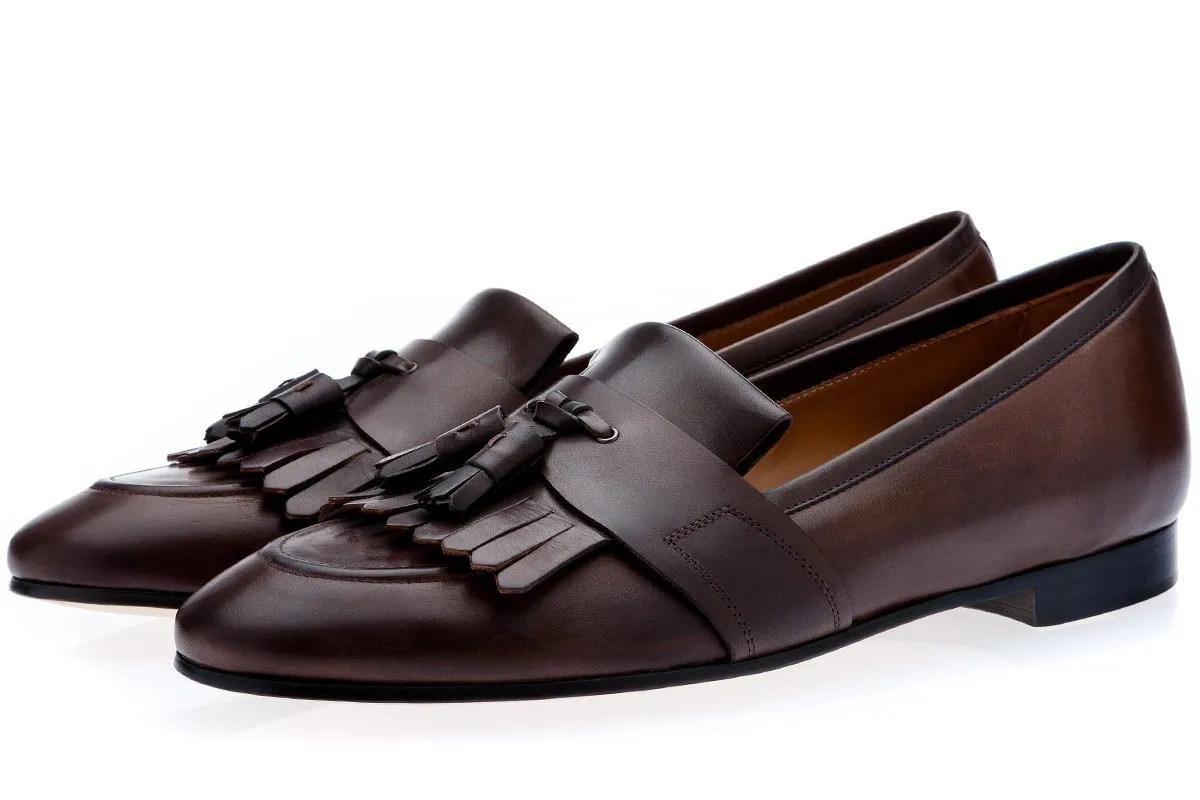 ROMEO TOLEDO COCOA LOAFERS