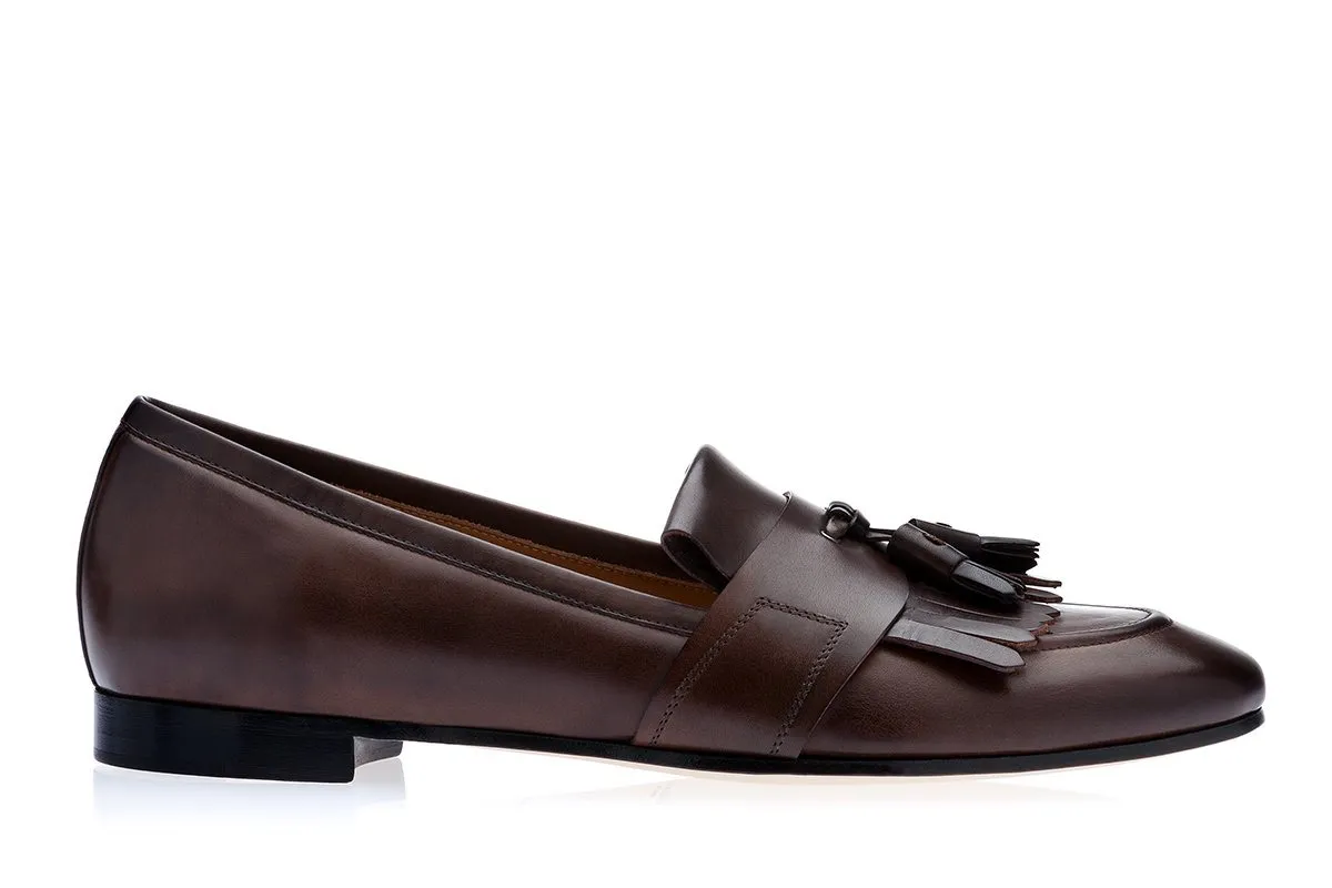 ROMEO TOLEDO COCOA LOAFERS