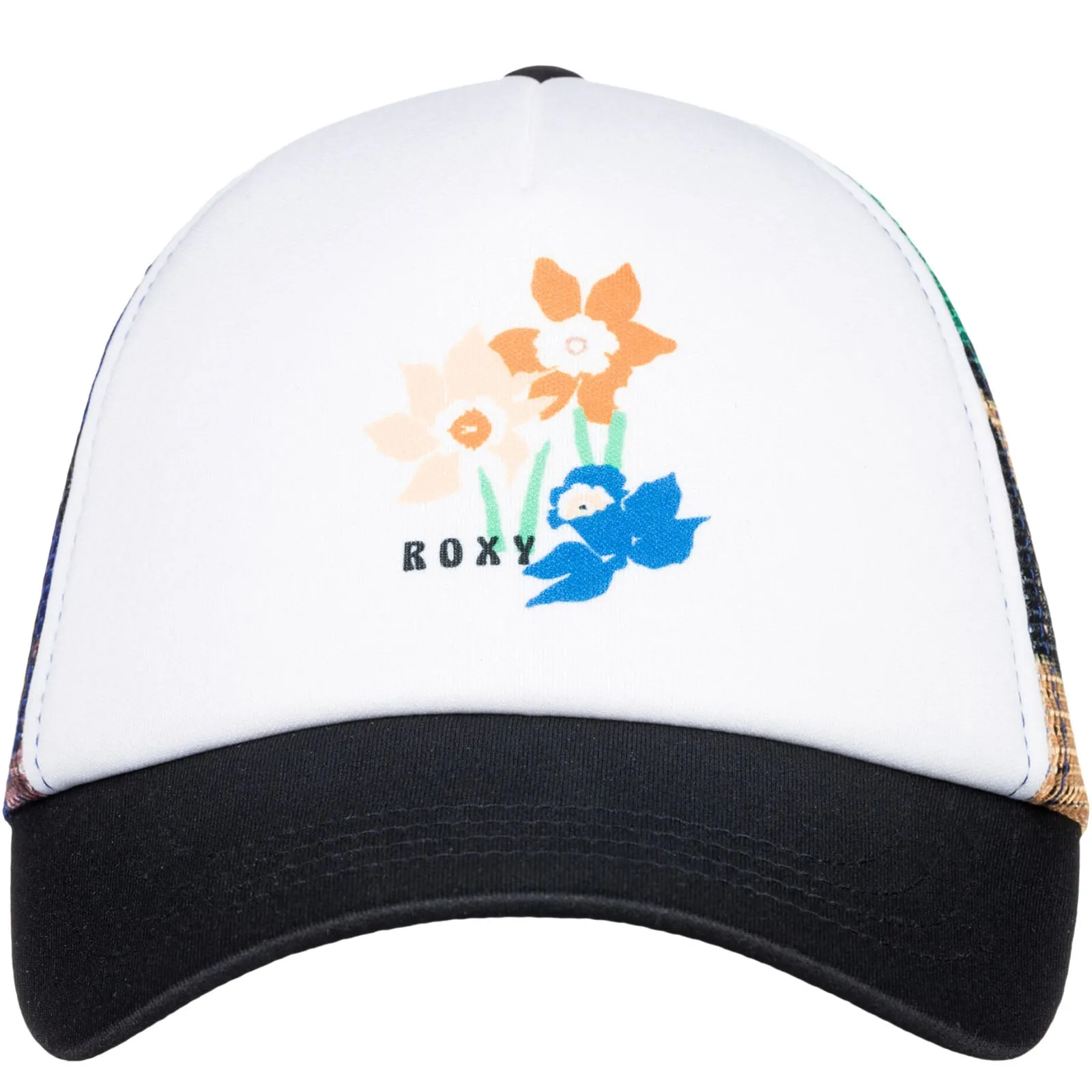 Roxy Womens Donut Spain Mesh Trucker Baseball Cap