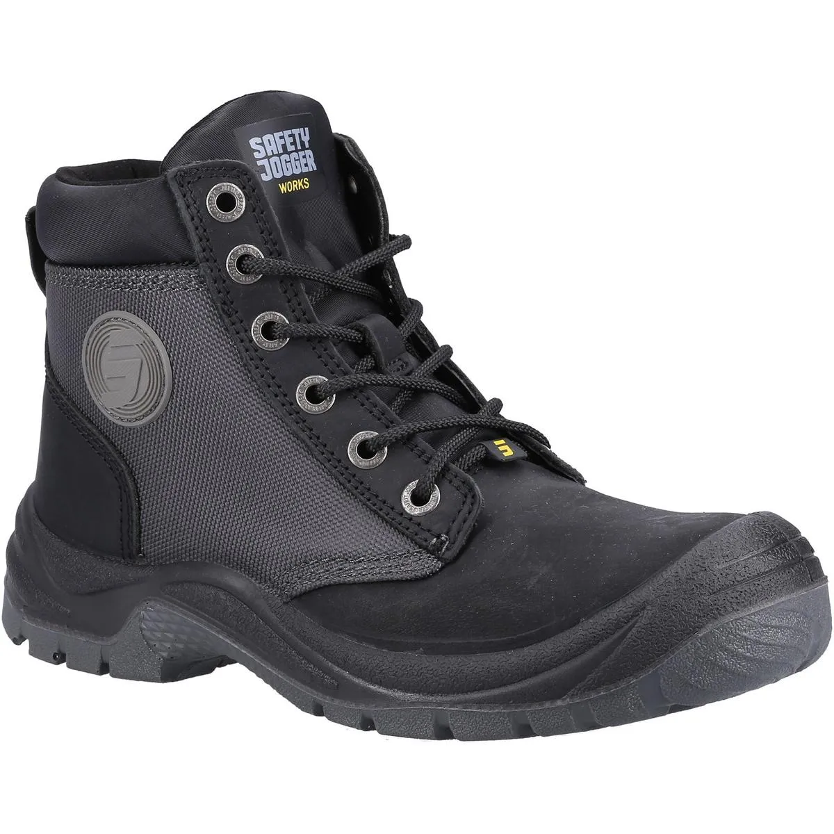 Safety Jogger Dakar S3 Safety Boots Black/Dark Grey