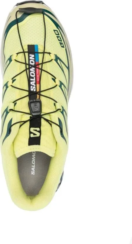 Salomon Advanced XT-6 logo-print sneakers Yellow