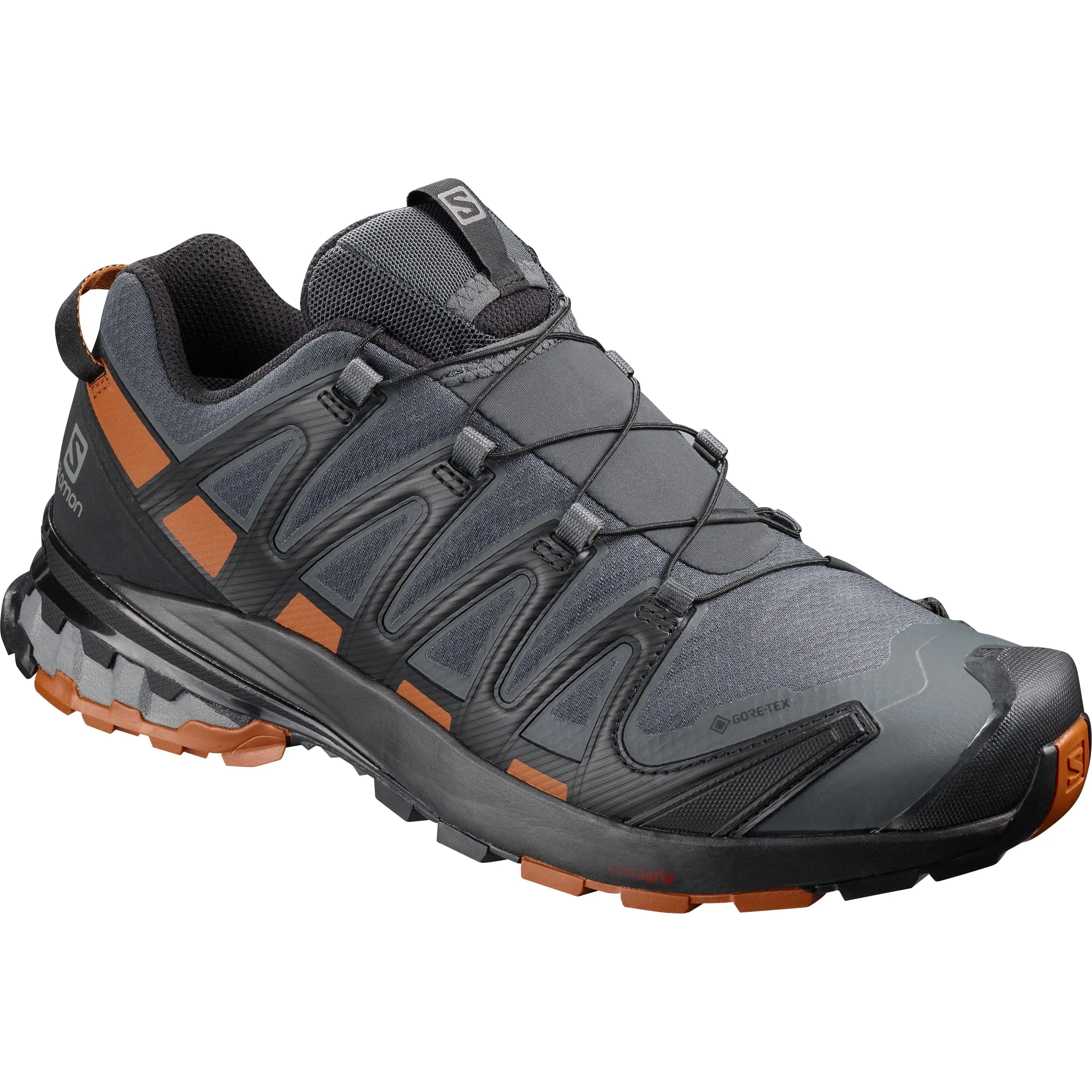 Salomon Men's XA Pro 3D V8 GORE-TEX Ebony | Buy Salomon Men's XA Pro 3D V8 GORE-TEX Ebony here | Outnorth