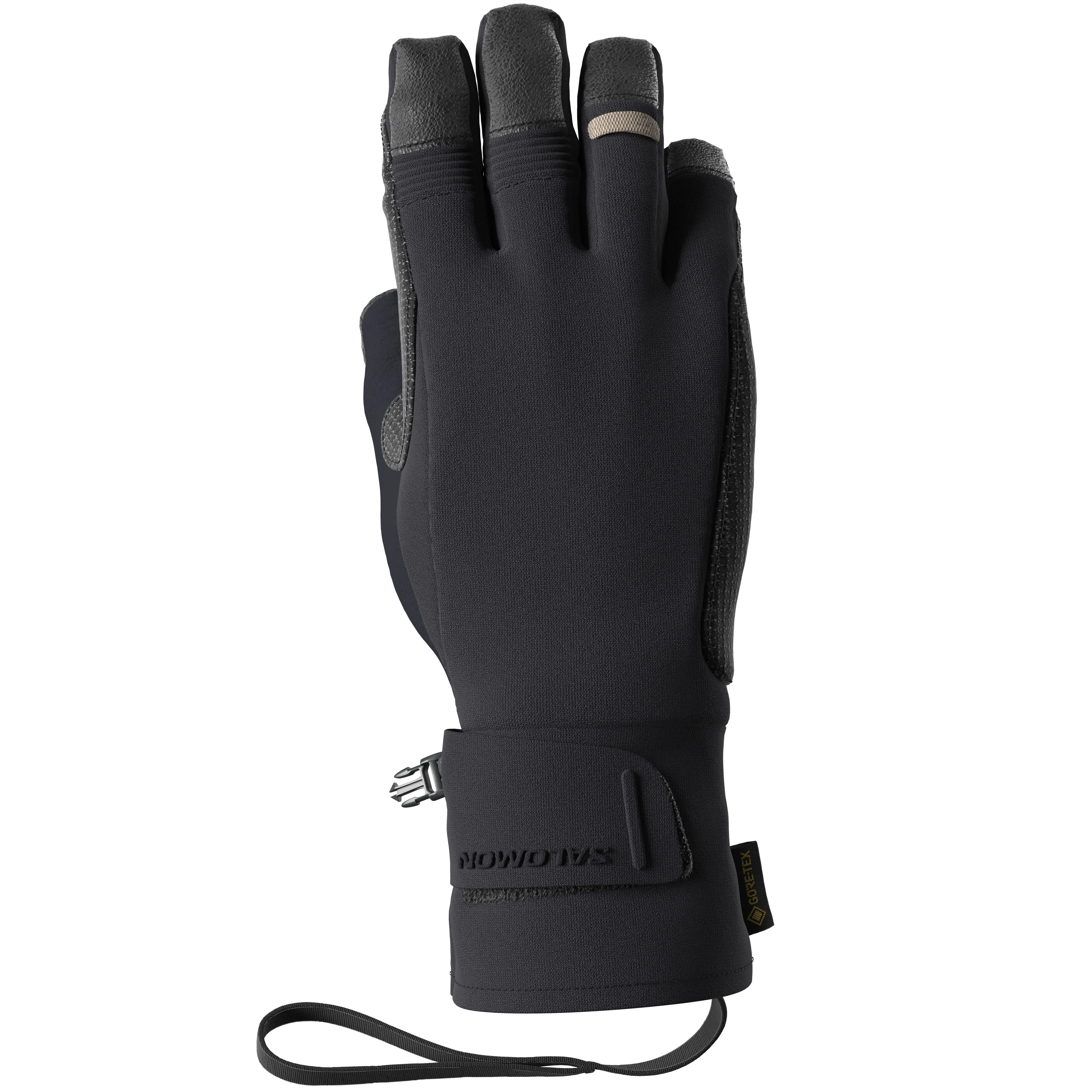 Salomon Unisex Gloves QST GORE-TEX Deep Black/Deep Black | Buy Salomon Unisex Gloves QST GORE-TEX Deep Black/Deep Black here | O