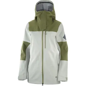 Salomon Women's Stance 3L Jacket Wrought Iron/Olive Night | Buy Salomon Women's Stance 3L Jacket Wrought Iron/Olive Ni