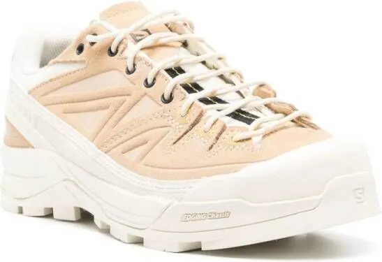 Salomon X-Alp suede sneakers Neutrals