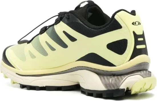 Salomon XT-4 logo-print sneakers Yellow