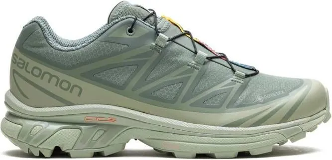 Salomon XT-6 Gore-Tex sneakers Green