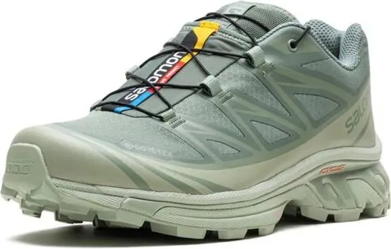 Salomon XT-6 Gore-Tex sneakers Green