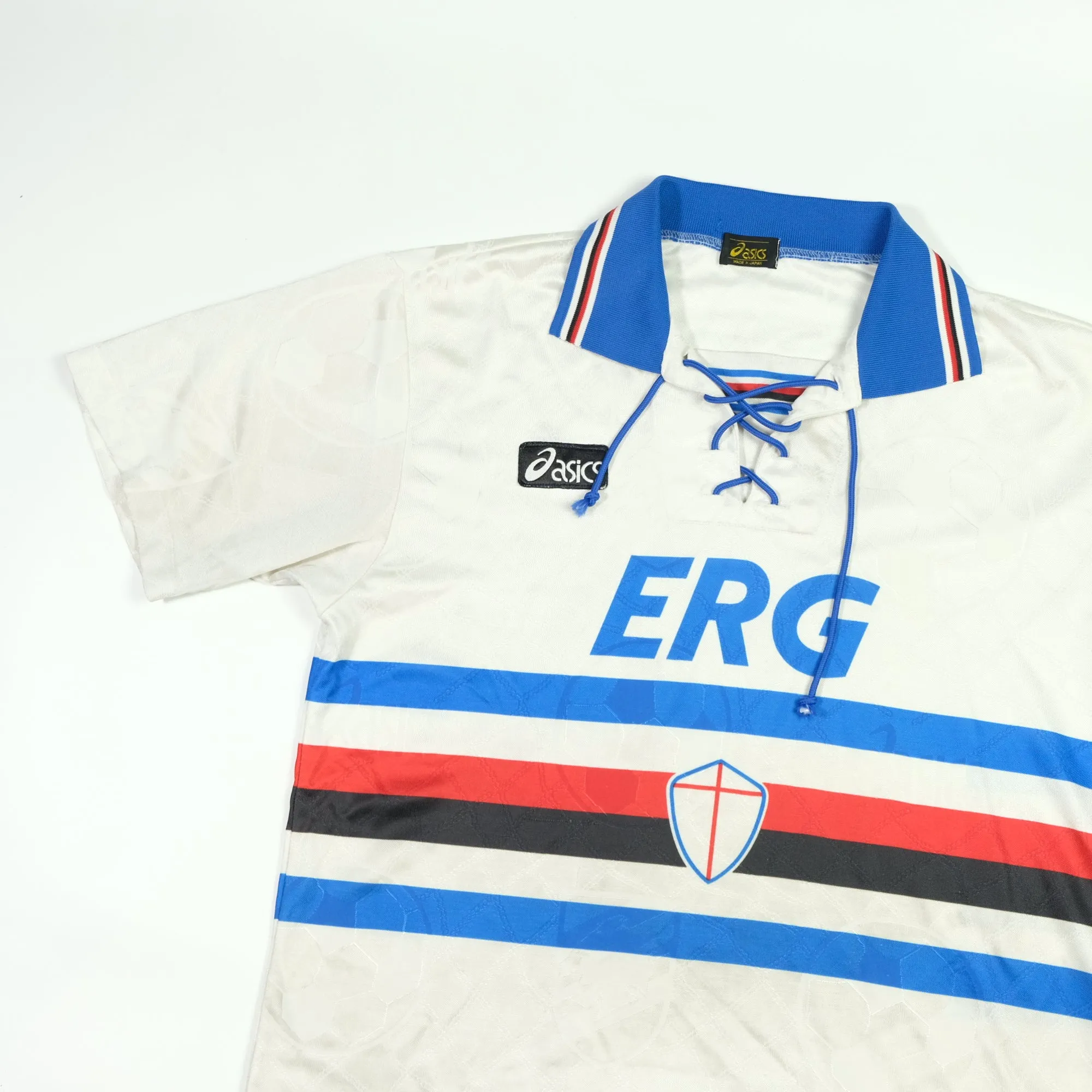Sampdoria Original Asics 1994/1995 Away Vintage Football Shirt Medium
