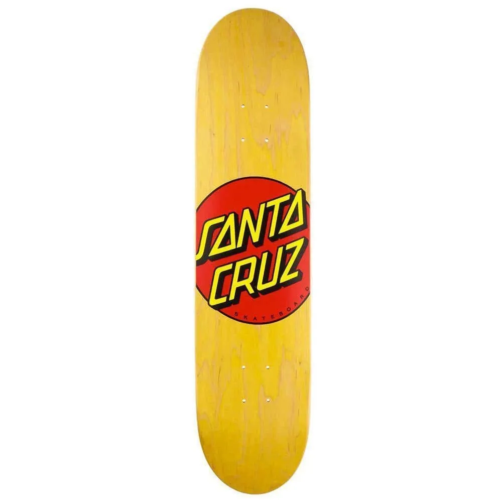 Santa Cruz Classic Dot Skateboard Deck Multi 7.75