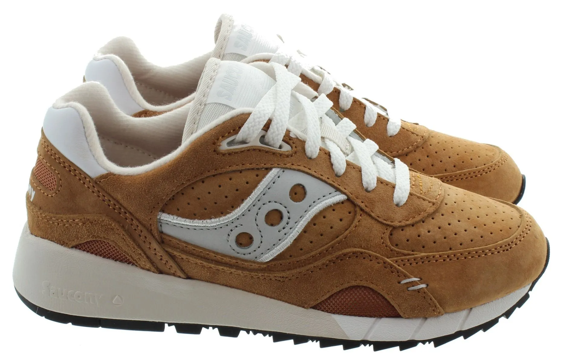 SAUCONY Adults Shadow 6000 Trainers In Light Brown