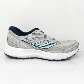 Saucony Womens Cohesion 13 S10559-2 Gray Running Shoes Sneakers Size 7.5