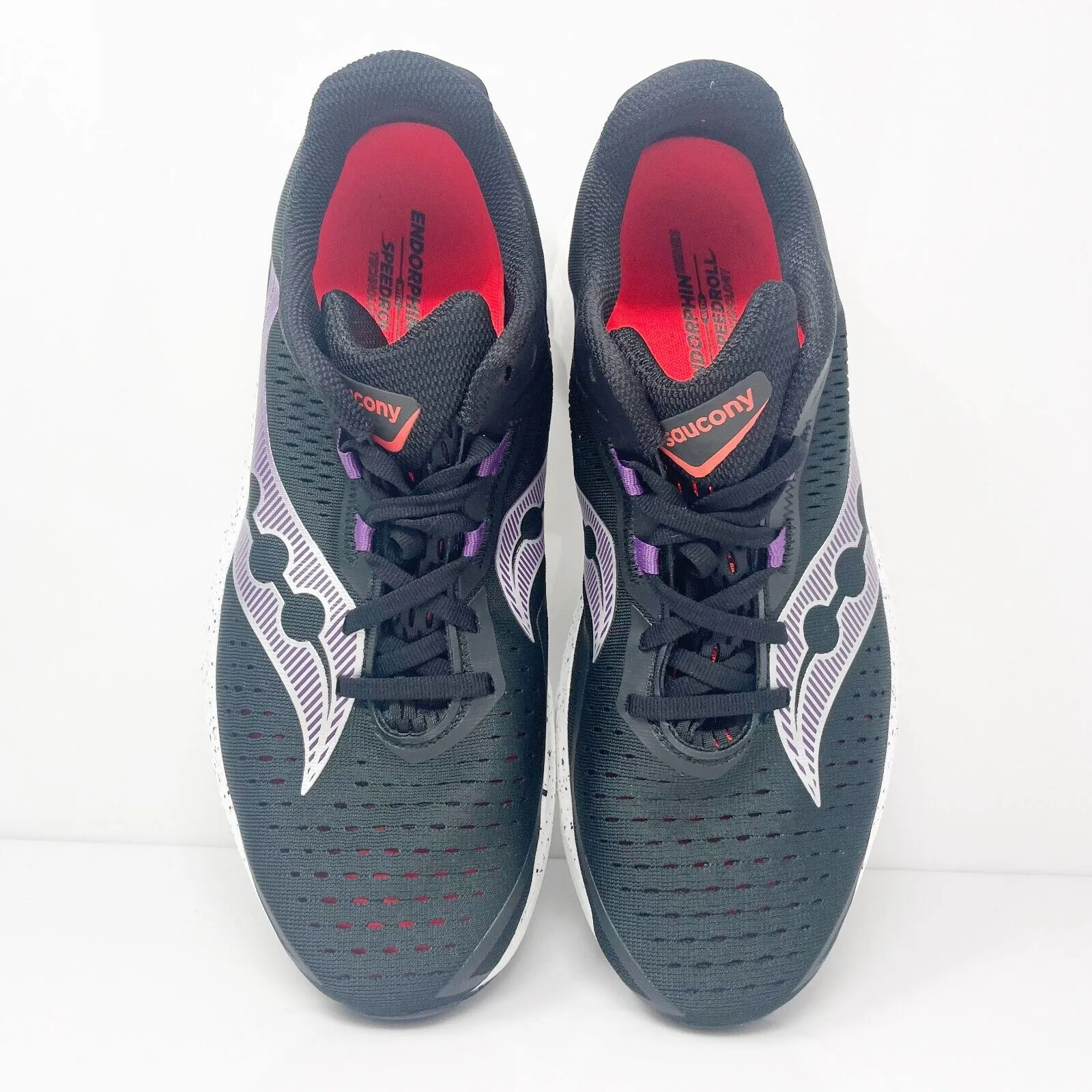 Saucony Womens Endorphin Speed 4 S10940-100 Black Running Shoes Sneakers Size 11