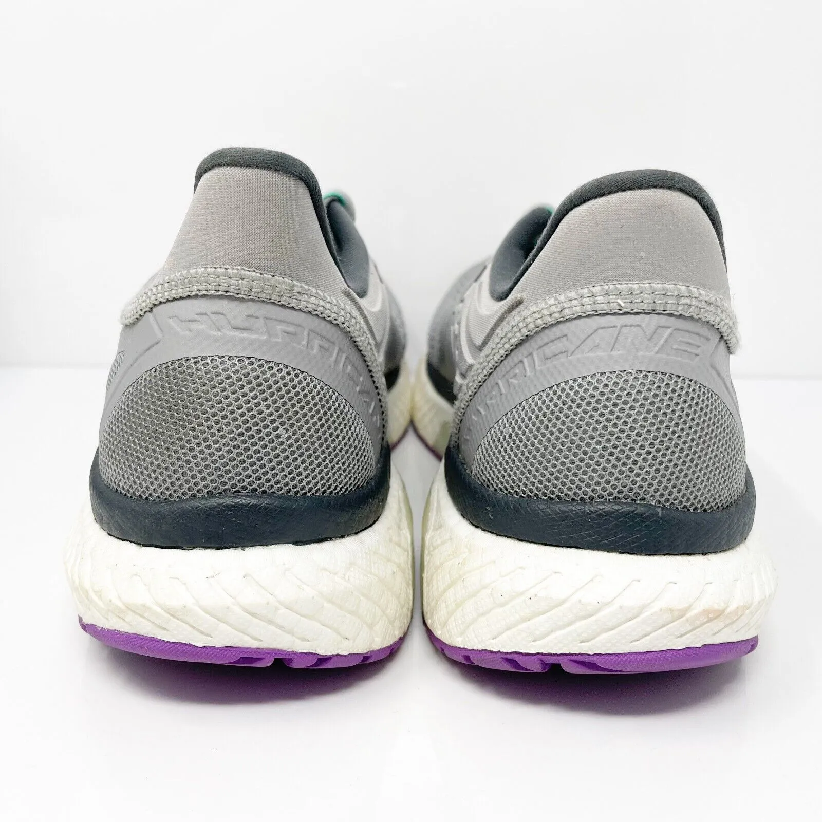 Saucony Womens Hurricane 23 S10615-20 Gray Running Shoes Sneakers Size 11