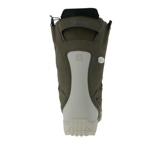 Scarponi da snowboard da donna NITRO Lava Clicker con plantare Ortholite® stivali per sport invernali 848518-001 marrone
