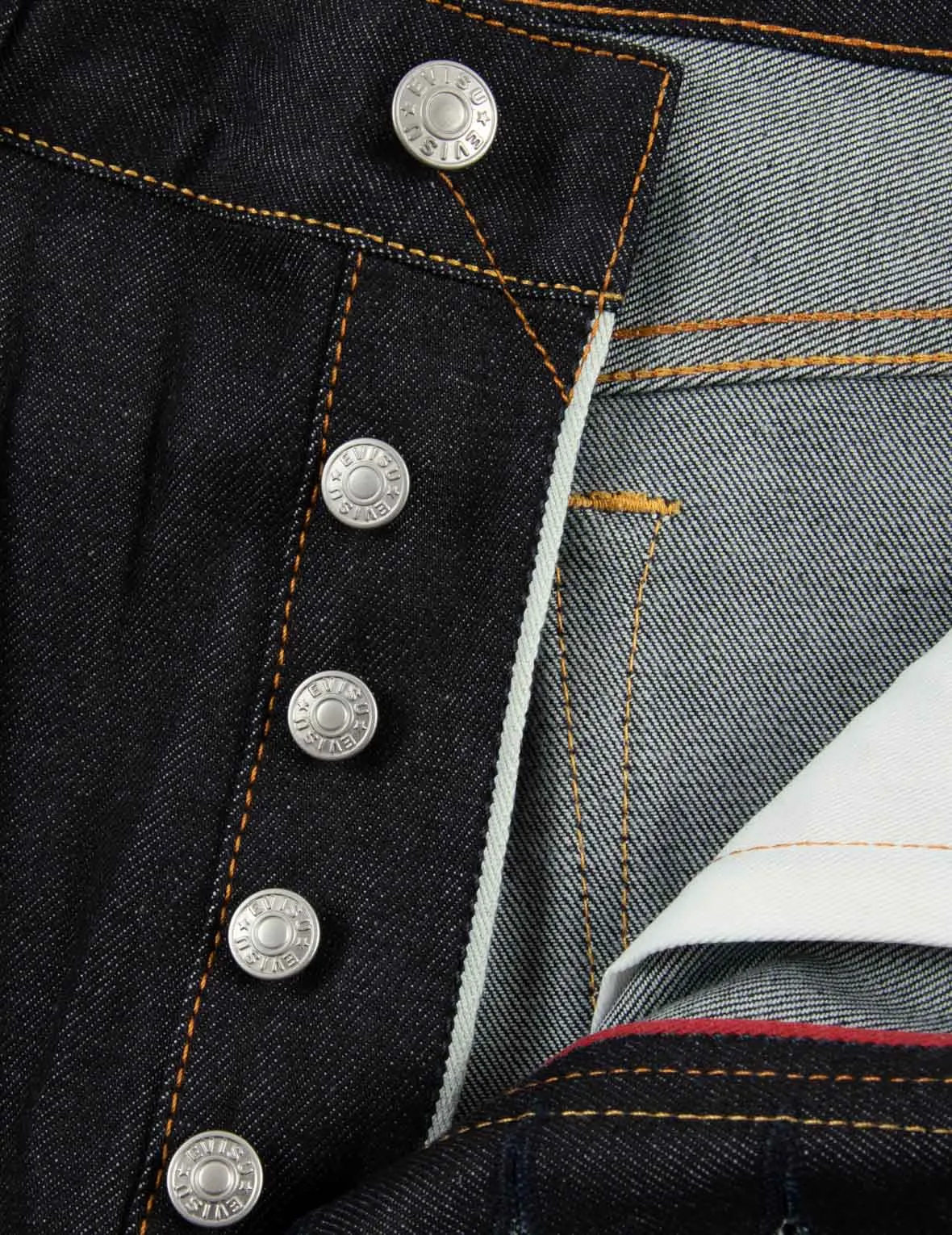 Seagull Print Baggy Fit Denim Jeans #2000
