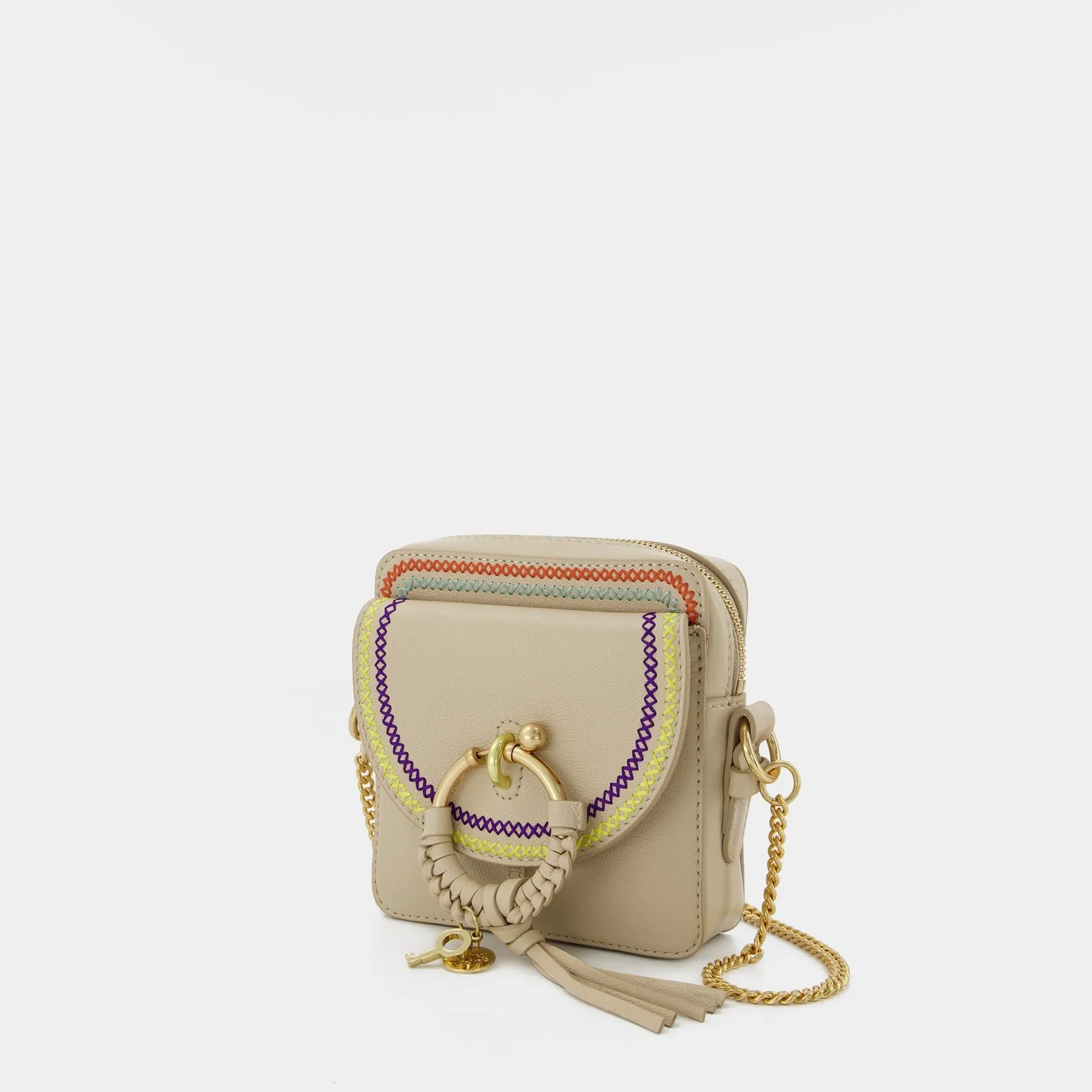 See by Chloé  Joan Camera Bag - See By Chloe - Cement Beige - Leather