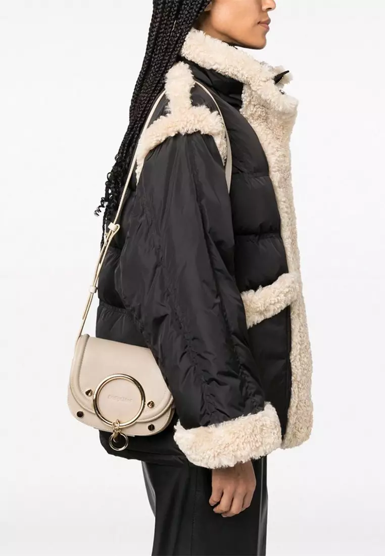 See By Chloé See By Chloe Small Mara Crossbody Bag in Cement Beige
