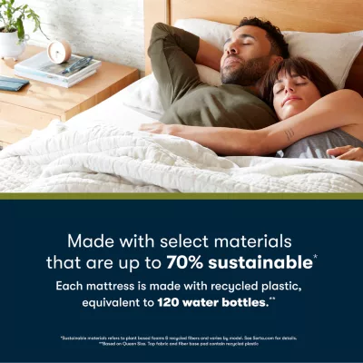 Serta iComfortECO Q10 Medium Quilted Hybrid - Mattress Only