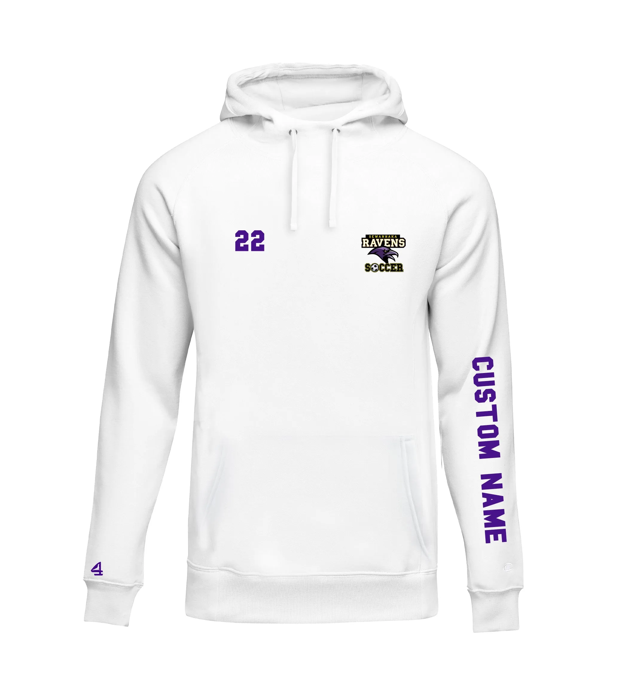 Sewanhaka Ravens Girls Soccer Team Spirit Hoodie