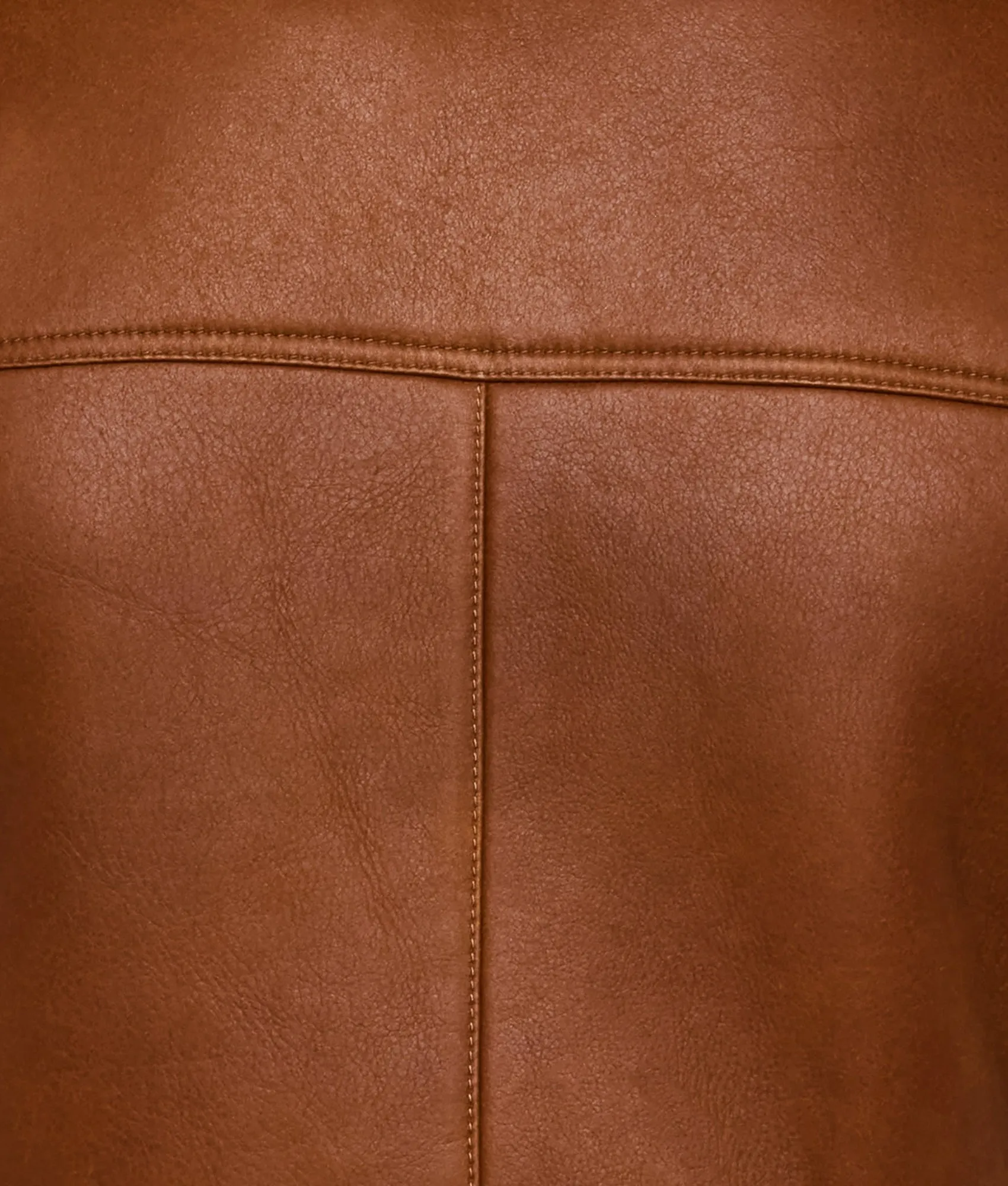 Shearling Vest :: Cognac