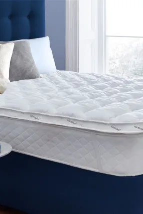 Silentnight White Airmax 500 5cm Mattress Topper