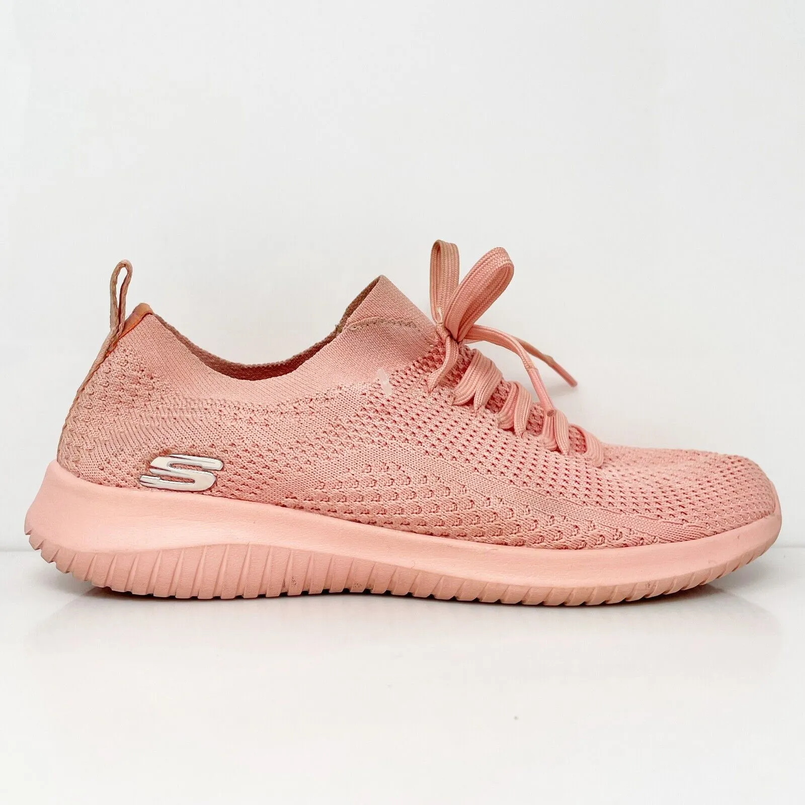 Skechers Womens Ultra Flex 13098 Pink Running Shoes Sneakers Size 7.5