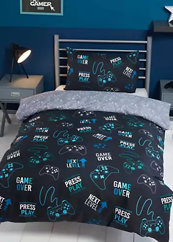 Sleepdown Gaming Duvet Cover Set | Kaleidoscope