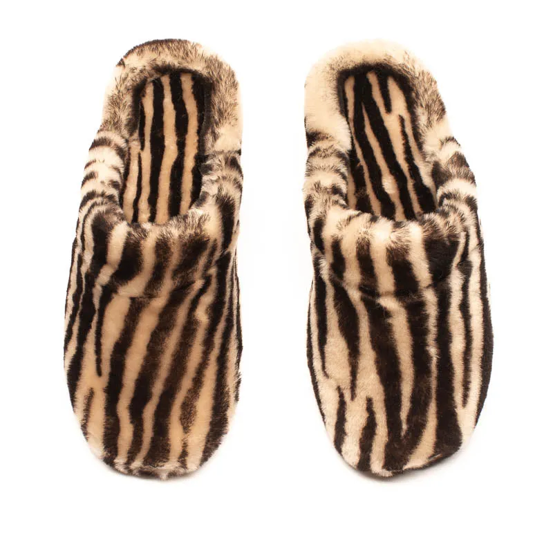 SLIPPERS | Print Shearling