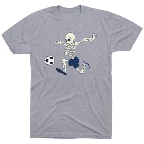 Soccer Short Sleeve T-Shirt - Skeleton Striker 