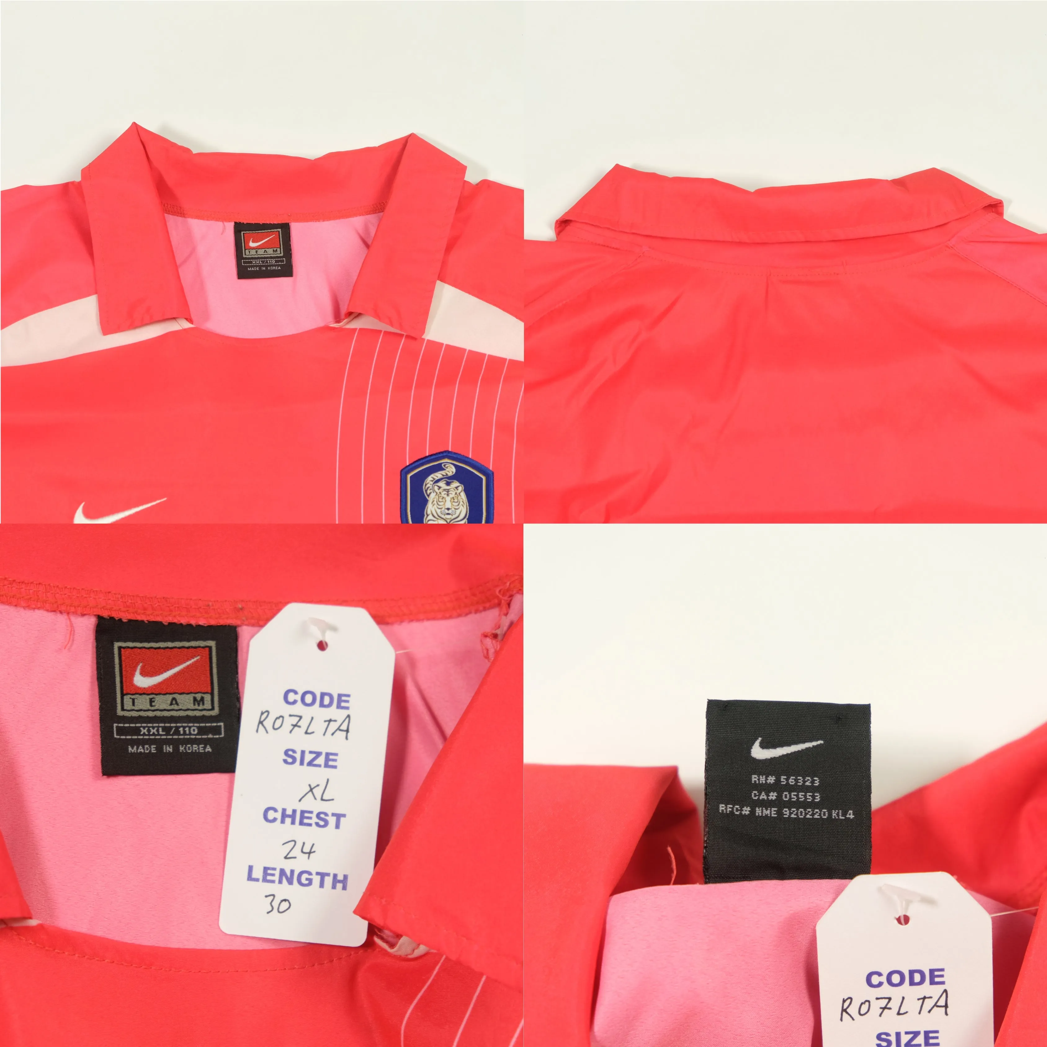 South Korea 2002/2003 Nike Home Football Shirt (XL)