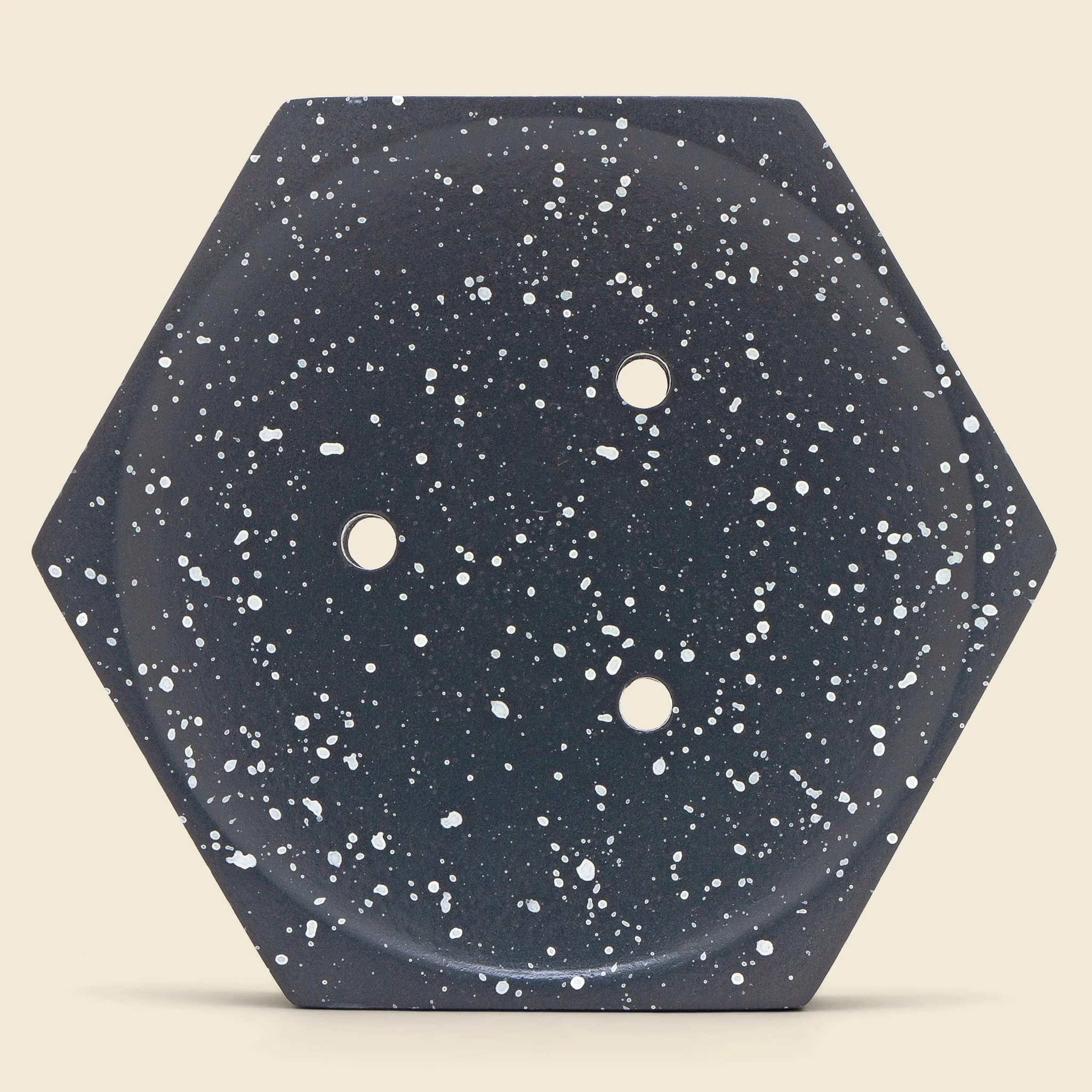 Speckled Cement Soap Dish