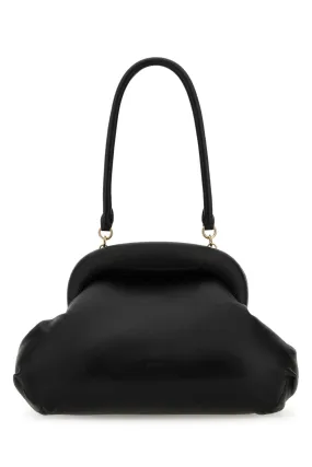 Sportmax Black Nappa Leather Sansa Clutch